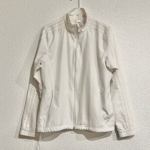 adidas y2k white track jacket skater windbreaker